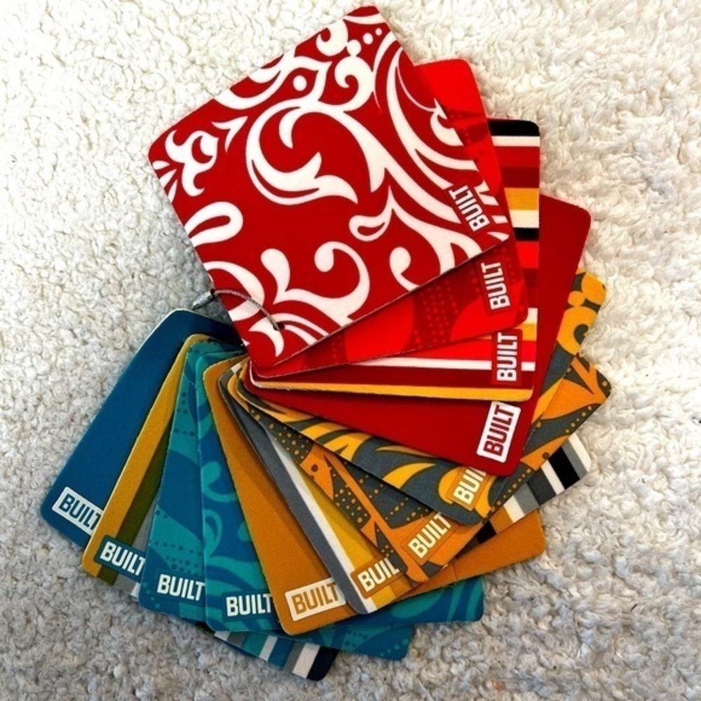 Built Neoprene Swatch Sample Deck Drink Coasters